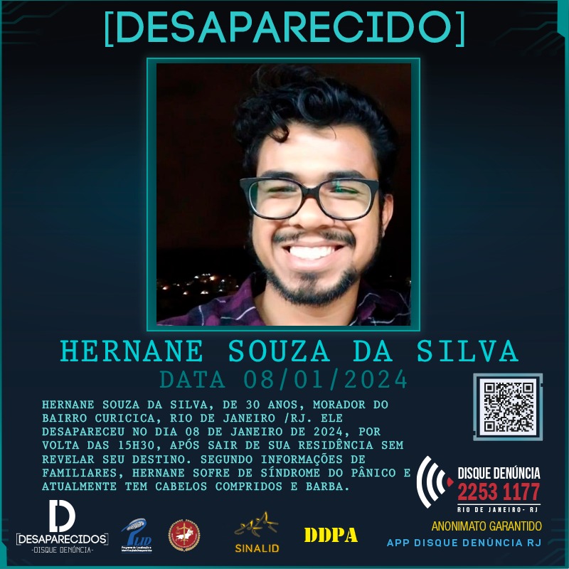 Você viu Hernane Souza da Silva?